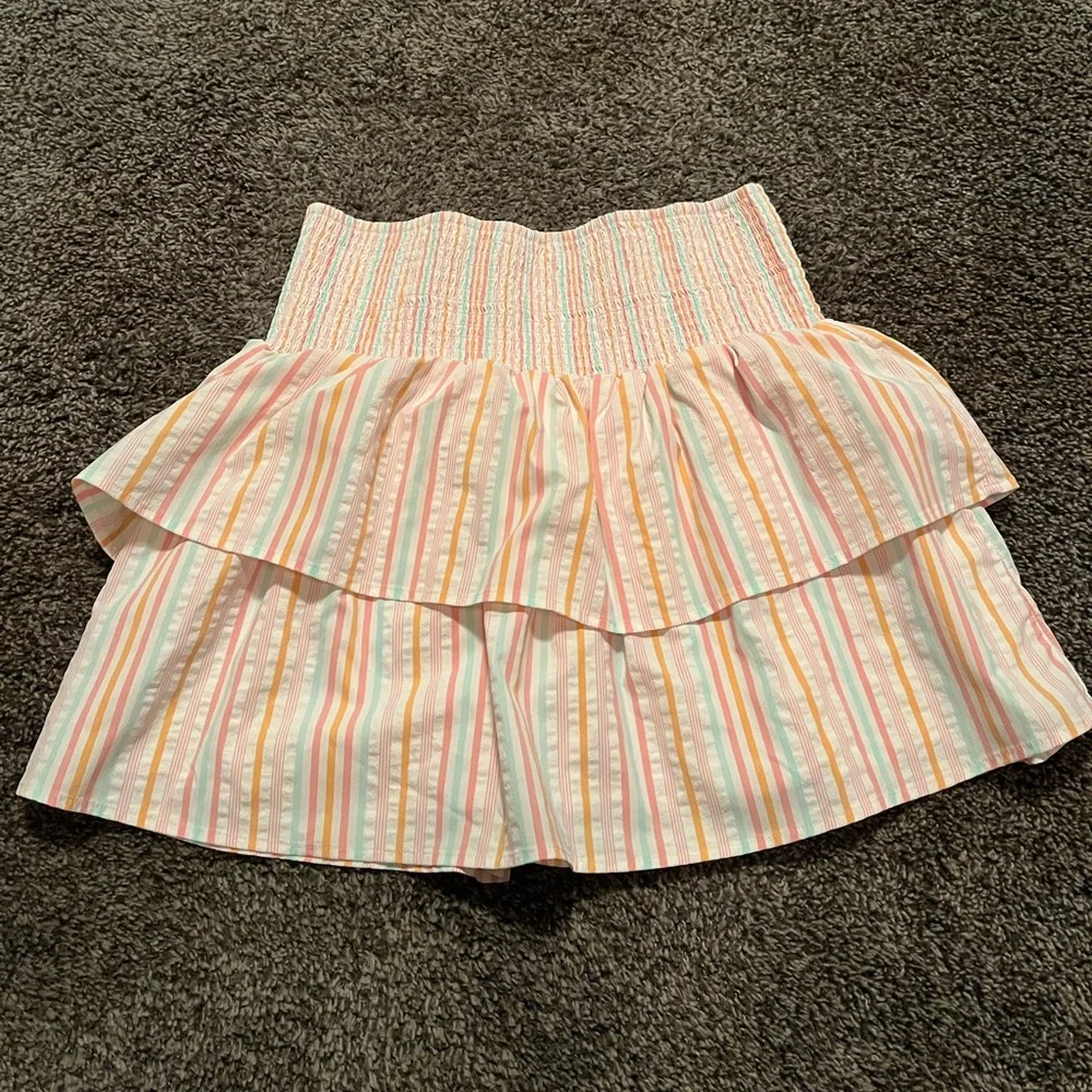 NWT Vineyard Vines Harbor Smocked Skirt Women Size Medium Summer Cute - Picture 3 of 5